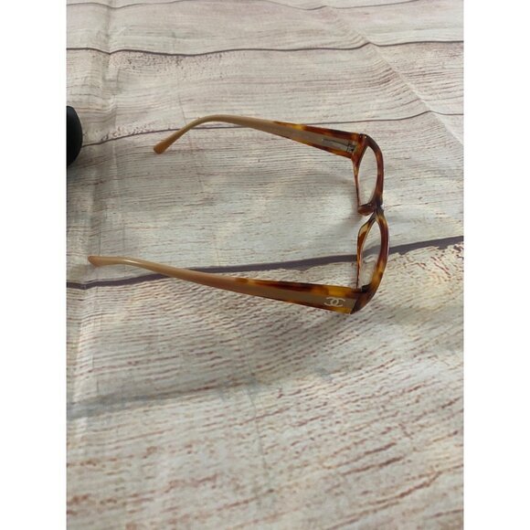 Rare Authentic Chanel Glasses With Case 3119-H C.945 50MM Glass Frames - Picture 5 of 9